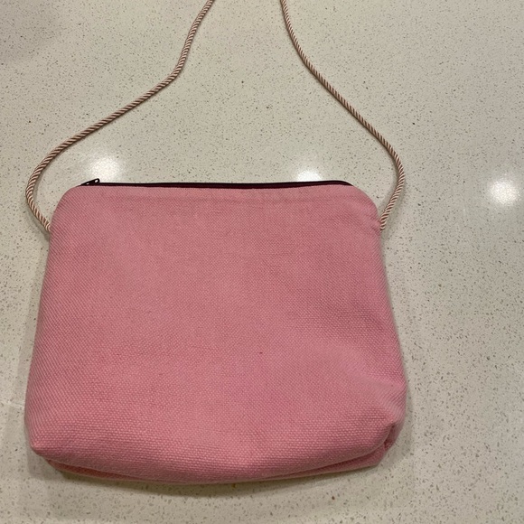 Cute Pink Vintage Flower Bag, great condition. - Picture 6 of 13